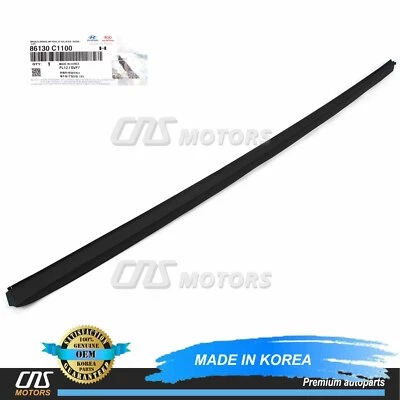 GENUINE Windshield Pillar Molding FRONT LEFT for 15-19 Hyundai Sonata 86130C1100 - Изображение 1 из 4