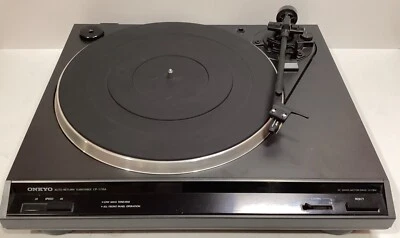 Tocadiscos Onkyo Auto Return Belt Drive CP-1116A - sin probar, solo piezas, sin aguja Foto 1 de 4