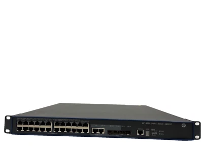 HP Switch 3600-24-PoE+ v2 3600-24-PoE 24-Port Switch JG301C - Image 1 of 4