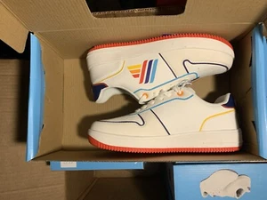New In Box Aldi Gear Women's White Lace-Up Sneakers Shoe Size 6 - Spring 2024 - Picture 1 of 2