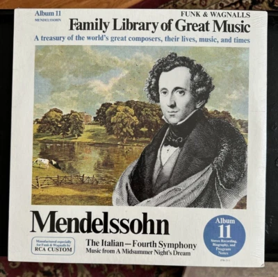 SEALED: Mendelssohn - Italian Symphony - Funk & Wagnalls Family Library No. 11 - Image 1 of 2