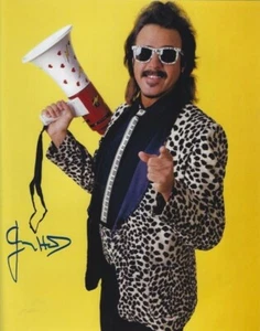 Autographed JIMMY HART WWF Hall of Famer 8x10 photo with COA - Picture 1 of 1