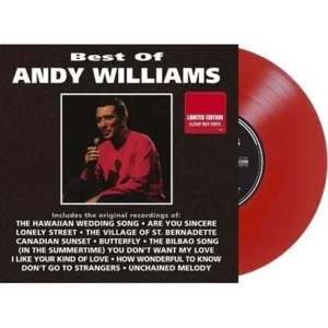 NEW & SEALED! - Best of Andy Williams Hits - Clear Red Vinyl Record LP - New - Picture 1 of 5
