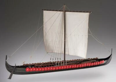 Dusek D005 - Viking Longship - wooden modelship, scale 1:35 - Immagine 1 di 4