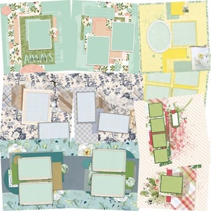 SEMPRE IN CRESCITA - Set di layout per album di ritagli - Foto 1 di 6