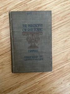 The Philosophy Of Rehetoric By George Campbell - Picture 1 of 3