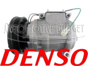 A/C Compressor w/Clutch for Doosan / Moxy Excavator & Wheel Loader - NEW DENSO - Picture 1 of 1