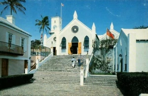 Postal Cromada Iglesia de San Pedro Bermudas P1851 - Imagen 1 de 2