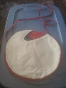 Vintage Brio Red white Leather Deco Purse Evening Shoulder Hanging Strap Bag - Picture 1 of 5