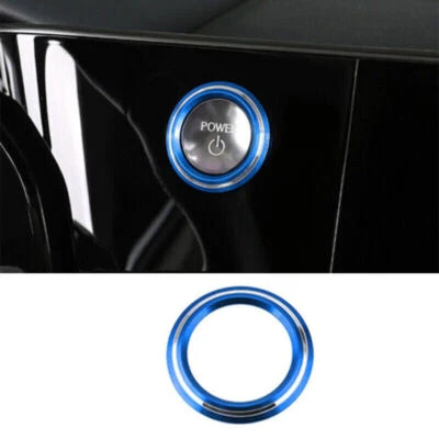 For Lexus NX350 450h+ 22-25 Blue Start Engine Ignition Button Ring Cover Trim - Imagem 1 de 4