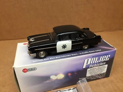 BROOKLIN 1PV 27  INTERNATIONAL POLICE VEHICLES 1:43 SCALE1956 PONTIAC CHIEFTAIN - Image 1 of 4