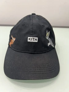 Kith Tom And Jerry Cap Hat Boys One Size Strapback Streetwear Cartoon Kids Youth - Picture 1 of 18