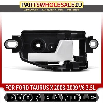 Nueva manija de puerta interior de palanca cromada lateral derecha trasera derecha para Ford Taurus X 08-09 Foto 1 de 4