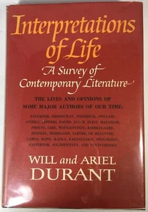 Interpretations of Life by Will & Ariel Durant - First, 1970 Hardcover with DJ - Picture 1 of 11