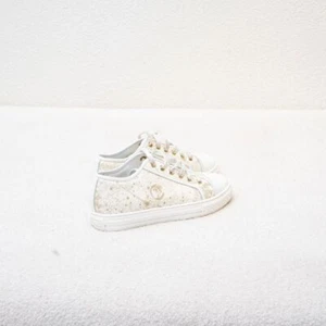 Dior low top canvas and gold sneakers, 32 - Picture 1 of 3