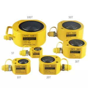 Portable 5-100T Hydraulic Lifting Jack Separate Hydraulic Booster Hydrocylinder - Picture 1 of 16