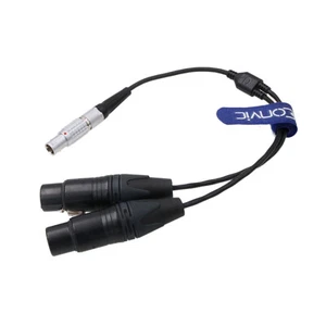 Shogun Inferno Mic Audio Input Cable 10 pin to XLR Cable Atomos Monitor Recorder - Picture 1 of 3