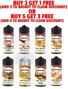 Heaven Haze 100ml E Liquid 0mg 70/30 VG/PG Exp - Picture 1 of 23