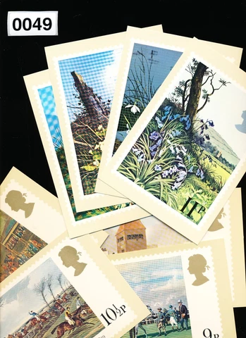 GREAT BRITAIN  POSTCARDS - BEAUTIFU LARGE CARDS OF 36 - MINT - #0049 Cover