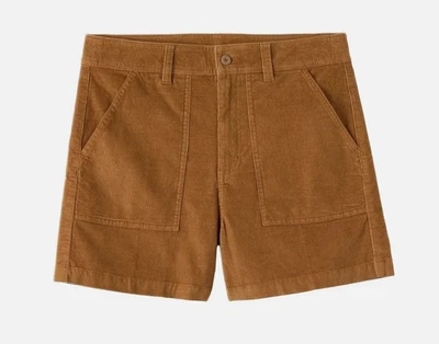 Pantalón corto de pana para mujer Hang Ten, marrón, talla 6 Foto 1 de 2