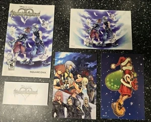 PS2 Kingdom Hearts Chain of Memories Game And Card Collection Set - Picture 1 of 5