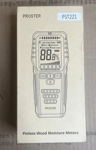 Pinless Wood Moisture Meter, Non-Destructive Detector for Wallboard Masonry - Picture 1 of 4