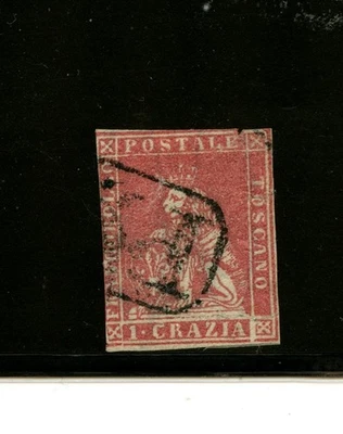 Itay-Toscana #12 León de Toscana 1 cr carmín, usado, muy buen estado, CV $900,00 Foto 1 de 2