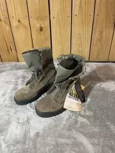 Stivali militari Belleville Brown Kahki 600 ST ASTM F 2413-05 punta acciaio misura 6,5 W - Foto 1 di 14