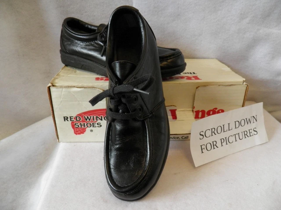RED WING NO.8611 OXFORD LACE UP WALKING/WORK SHOE MEN'S 8 1/2 B NEW IN BOX - Image 1 of 1