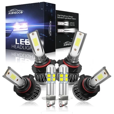 Para Chevrolet Tahoe 1995-1999 6x Bombillas LED Luz antiniebla de haz alto/bajo Blanco Foto 1 de 4