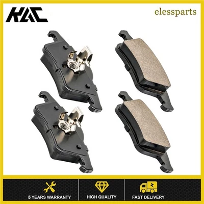 Rear Ceramic Brake Pads For VOLVO S60 2001-2009 S80 V70 XC70 1999-2005 06 - Image 1 of 4