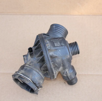 2015 - 2019 BMW X6 F16 3.0L ENGINE WATER INLET COOLANT THERMOSTAT HOUSING OEM - Image 1 of 4