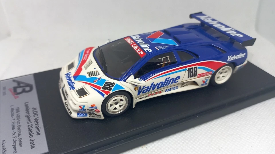 Lamborghini Diablo Jota nr. 188 1000 km Suzuka 1996 1/43 AB AutoBarn LookSmart - Immagine 1 di 4