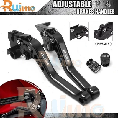 Palancas de embrague de freno cortas ajustables CNC Kawasaki Ninja 500 Z500 2024 2025 Foto 1 de 3