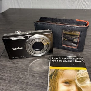Kodak Easyshare M1033 10MP Black Digital Camera With Battery & Case Untested - Picture 1 of 14