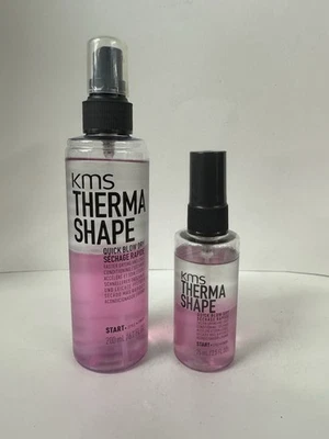 KMS Thera Shape quick blow dry fast drying & conditioning 6.7 oz + 2.5 oz Set - Image 1 of 3