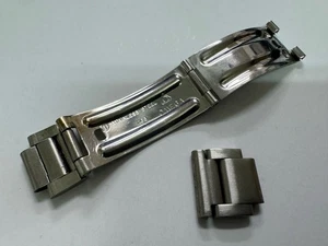 Genuine OMEGA 1168 Vintage SS Watch Band Bracelet Parts For Junk #211 - Picture 1 of 10