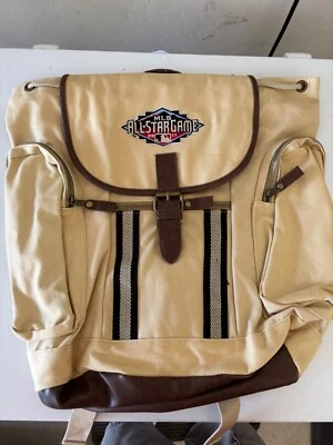 2011 ARIZONA DIAMONDBACKS MLB All-Star Game Backpack Khaki BRAND NEW, MINT !! - Image 1 of 2