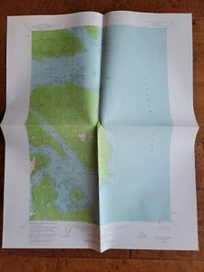 Sitka Alaska (B-3) US Dept Interior Geological Survey 1962 Topographic Map - Picture 1 of 3