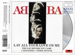 ABBA - Lay All Your Love On Me [1981] (4-Track Maxi-Single 1989) - Picture 1 of 2
