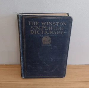 Antique 1925 The Winston Simplified Dictionary Intermediate Edition Hardcover - Picture 1 of 10