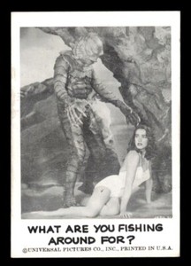 1961 Leaf Spook Stories #30 What Are You Fishing Around For VG