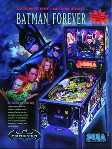 Pinball ROM CPU and DISPLAY SET (3 chips) Sega Batman Forever v 5.00 new - Picture 1 of 1