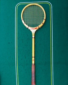 c.1970 Bancroft Super Winner Lite Squashschläger 254g 370mm 17x18 27" EXCL+ - Bild 1 von 8