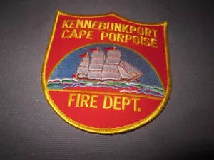 KENNEBUNKPORT CAPA MARSOPA Departamento de Bomberos PARCHE - Imagen 1 de 3