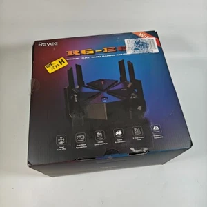 Reyee AX6000 WiFi 6 Router, Wireless 8-Stream Gaming Router, 8 FEMs, 2.5G WAN - Picture 1 of 9