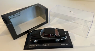 MINICHAMPS 1:43 Jaguar XJ12 Coupe Series II 1975 Black  #400 130460 - Image 1 of 3