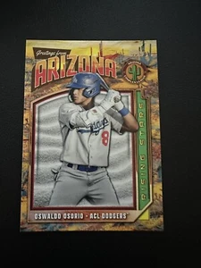 2024 Topps debut profesional #CLRS-13 Oswaldo Osorio todos los saludos de los Dodgers desde Arizona - Imagen 1 de 6