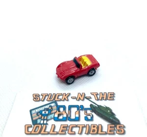 1987 Galoob Micro Machines rot 1975 Chevy Corvette Cabrio, Top Zustand - Bild 1 von 4