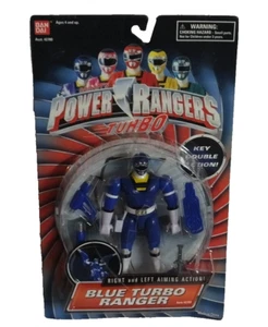 Power Rangers Turbo Llave Azul Doble Acción Ranger Sellado de Fábrica Nuevo 1996 - Imagen 1 de 4